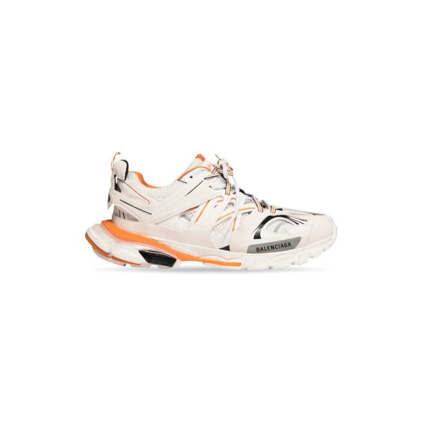 Mens Track Sneaker in White