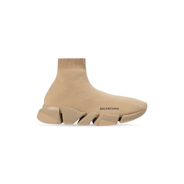 Mens Speed 2.0 Monocolor Recycled Knit Sneaker in Beige