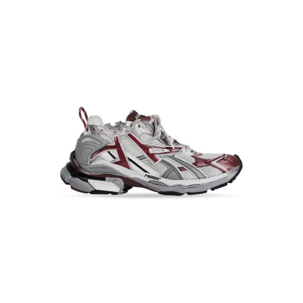 Mens Runner Sneaker in Grey