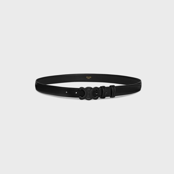 Medium Triomphe Belt in Taurillon Leather