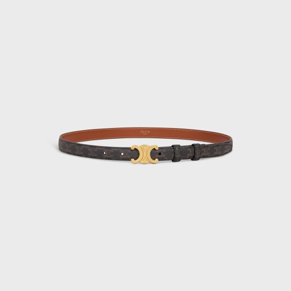 Small Triomphe Belt in TRIOMPHE CANVAS