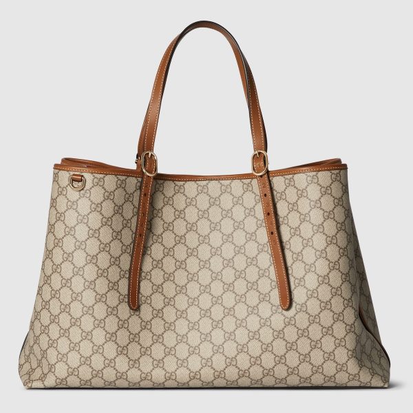 GG Emblem Large Tote Bag