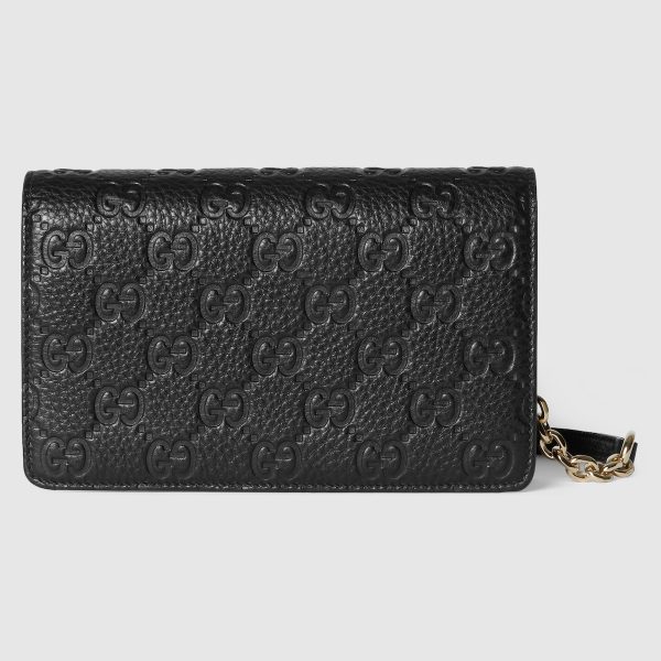 GG Emblem Super Mini Shoulder Bag