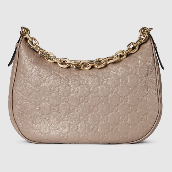 GG Emblem Medium Shoulder Bag