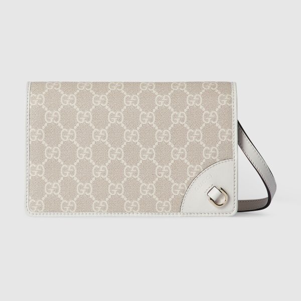 Gucci GG Emblem Super Mini Shoulder Bag