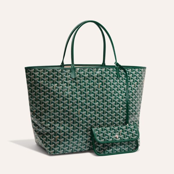 Goyard Saint Louis GM Tote Bag Green