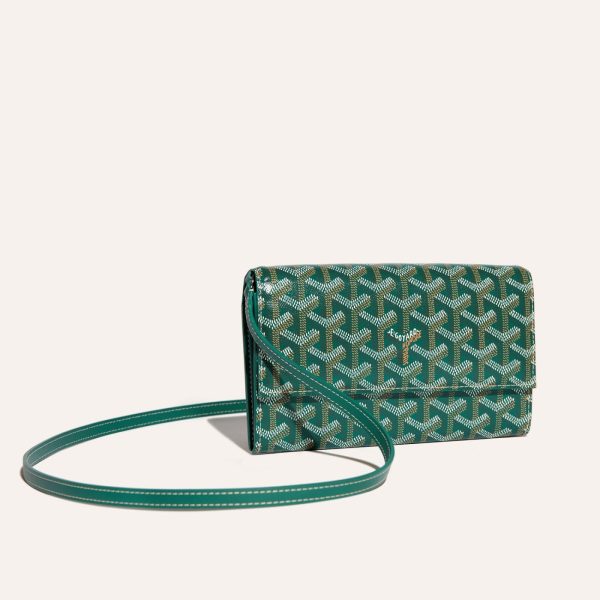 Goyard Varenne Continental Wallet Green