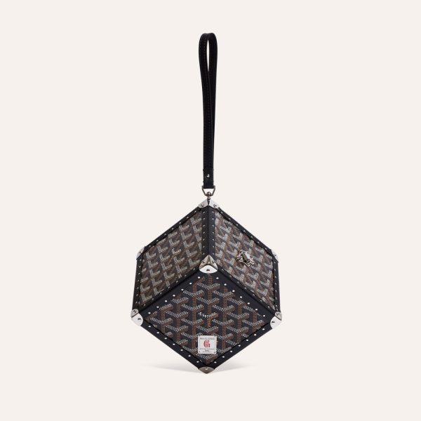 Goyard Dé Trunk Bag Black