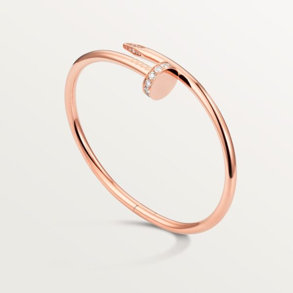 Juste un Clou bracelet, classic model, diamonds
