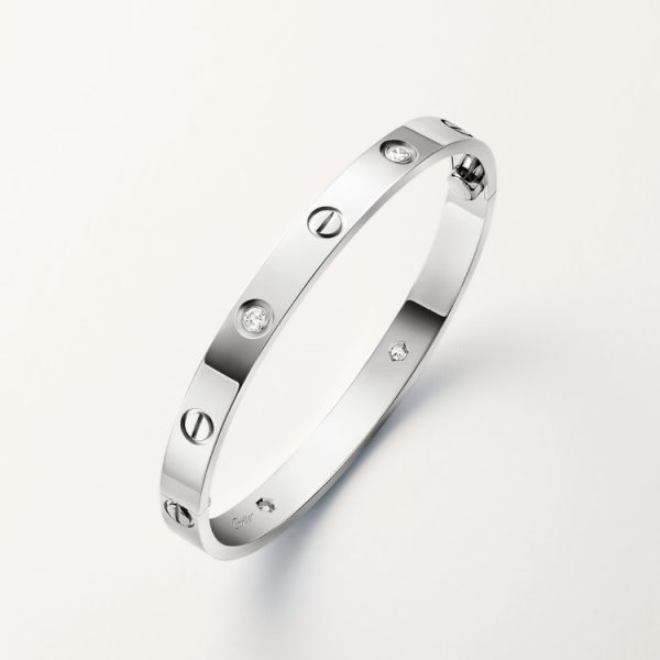 LOVE bracelet, classic model, 4 diamonds