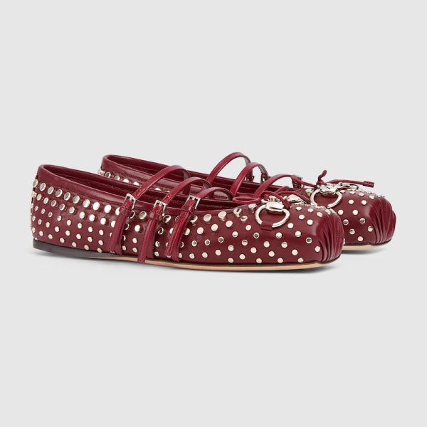 Womens Gucci Horsebit ballet flat