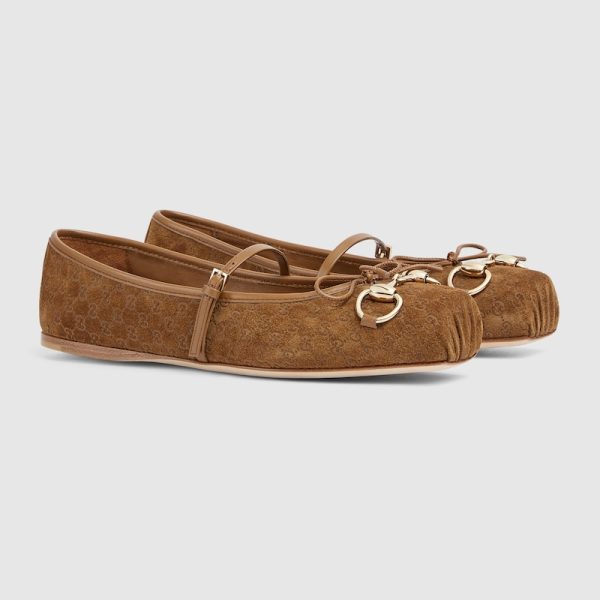 Womens Gucci Horsebit ballet flat