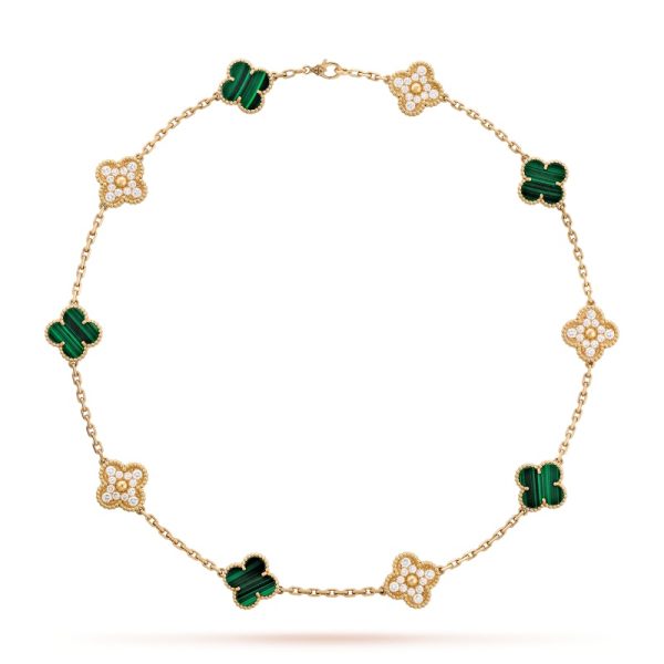 Vintage Alhambra necklace, 10 motifs