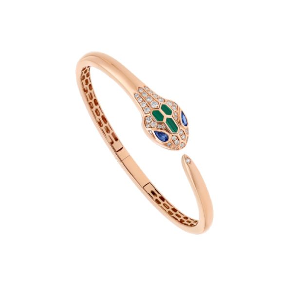 Serpenti Seduttori gilded snake bracelet