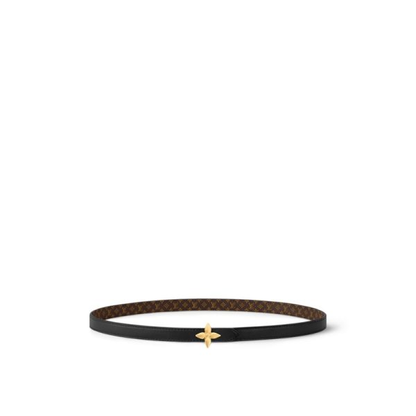 LV Mini Flowergram15mm Reversible Belt