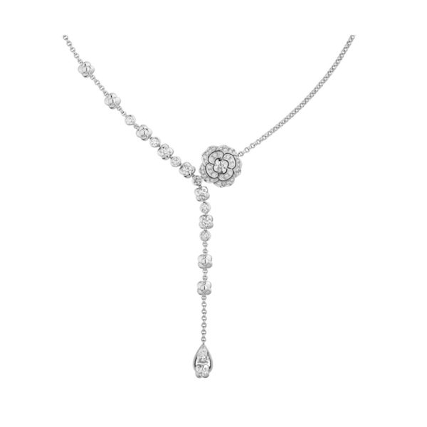 Bouton de Camélia necklace