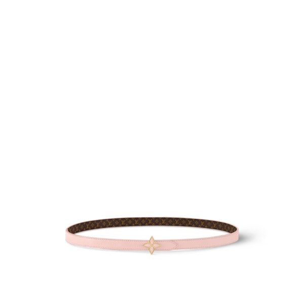 LV Mini Flowergram15mm Reversible Belt