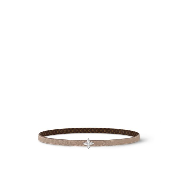 LV Mini Flowergram15mm Reversible Belt