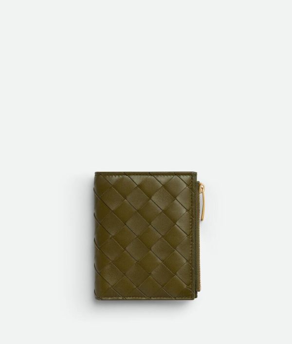 Intrecciato Small Bi-Fold Wallet