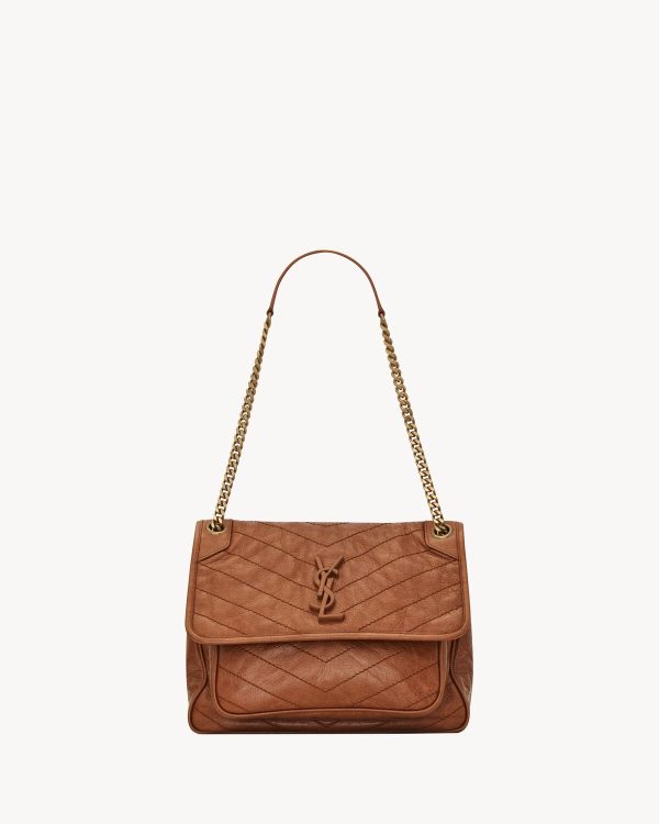 YSL Niki Medium in Vintage Leather