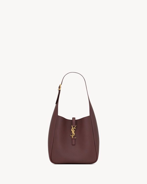 YSL LE 5 à 7 Supple Small in Grained Leather