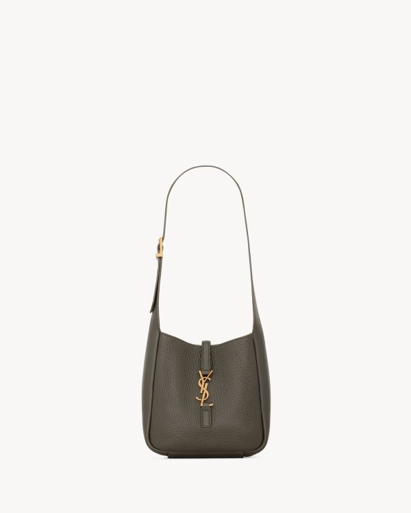 YSL Le 5 à 7 Supple Baby In Grained Leather