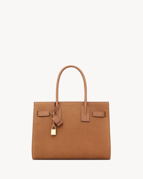 YSL Sac De Jour In Supple Vegetable Leather – Large