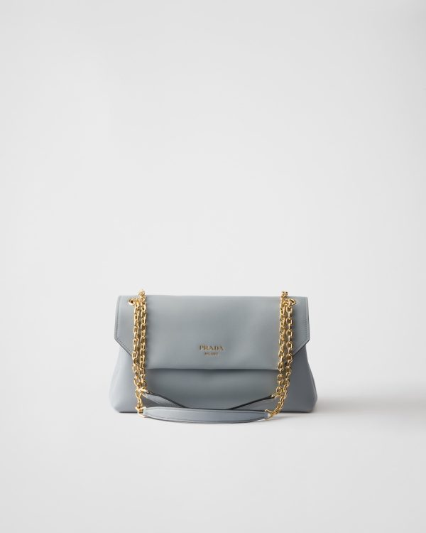 Prada Doux Medium Leather Shoulder Bag