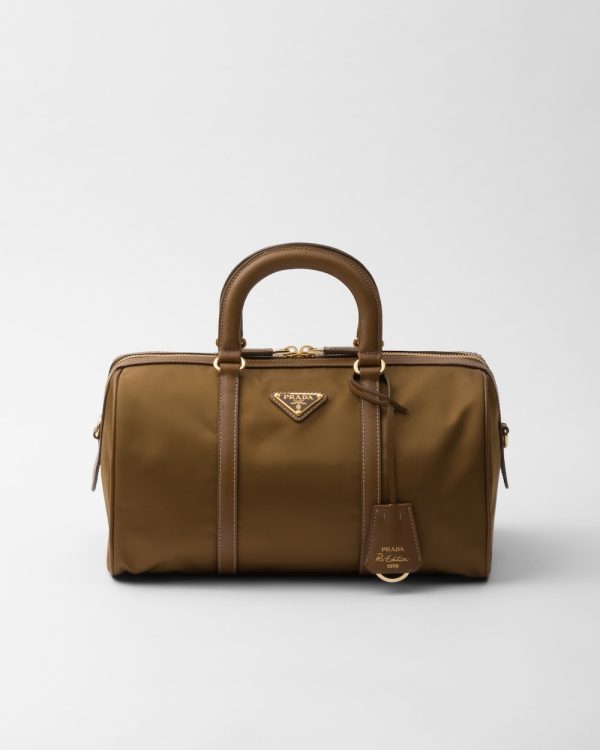 Prada Re-Edition 1978 Medium Re-Nylon and Saffiano Leather Top-Handle Bag